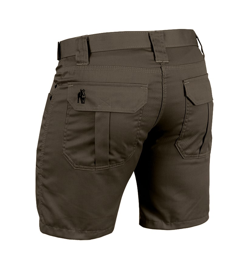 photo-Tabacco boerboel Adjustable short, back view