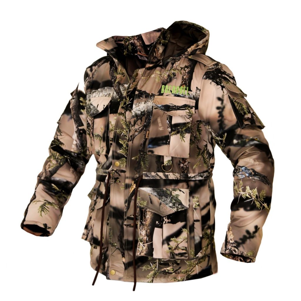 photo-bush camo parka, front view