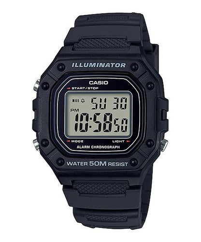 Casio W-218H Black