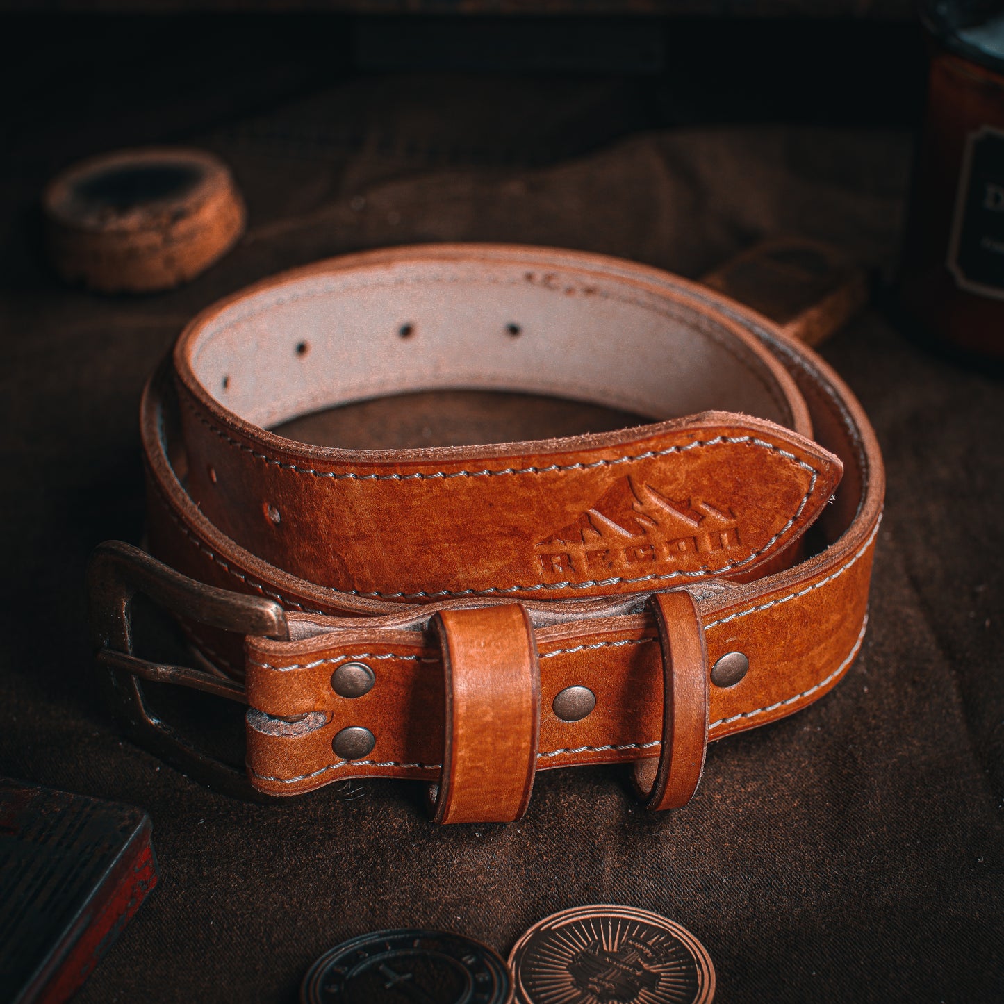 Recon Leather Belt – OutbackTrading