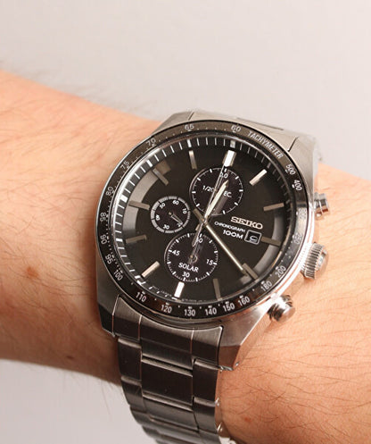 Seiko Solar Chronograph