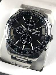 Seiko Solar Chronograph